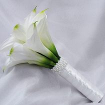 Bride's bouquet of callas 